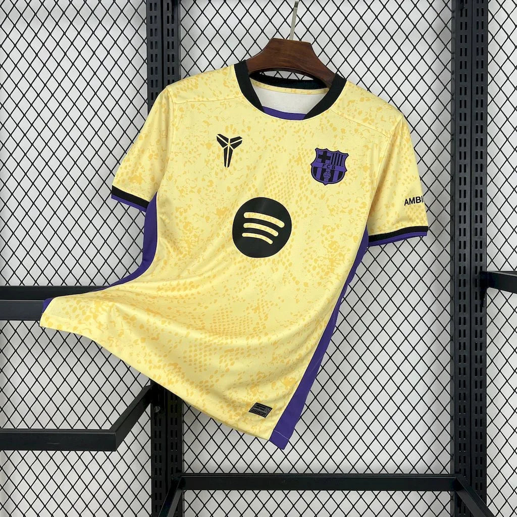 Fußballtrikot FC Barcelona 2025 2026 Auswärts Kobe Bryant Mamba