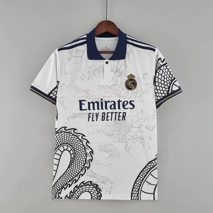 Real Madrid 2023-2024 season special edition white dragon jersey