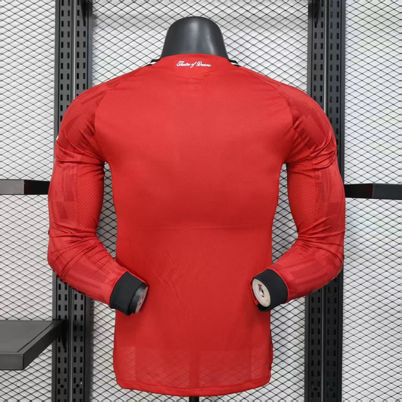 Manchester United long-sleeve jersey 2025-26