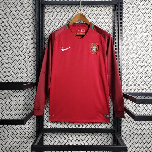 Portugal Trikot 2016 langarm retro