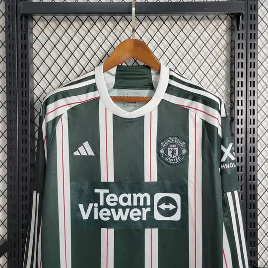 Manchester United away long sleeve jersey 2023 2024