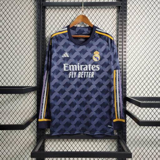 Real Madrid Auswärtstrikot 2023 2024 langärmlig