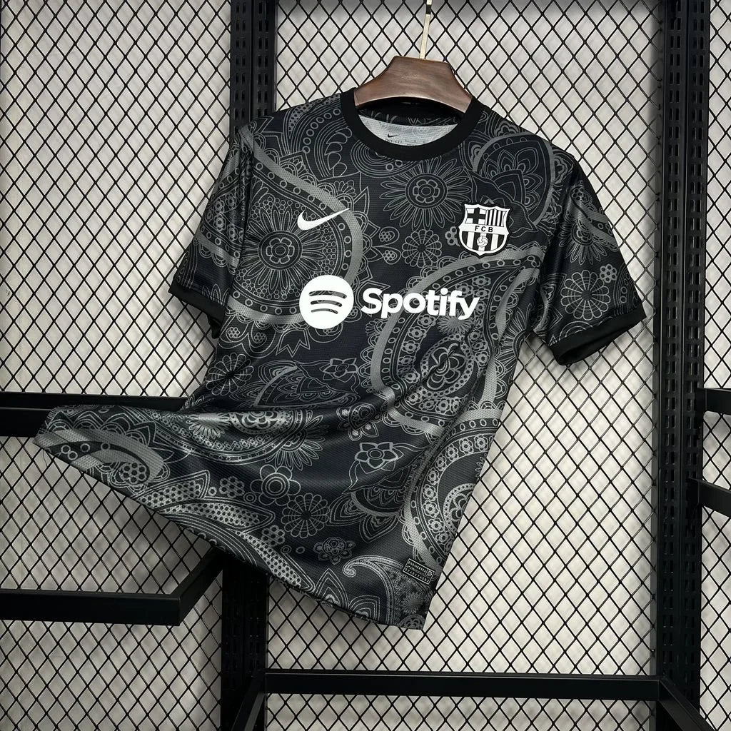 FC Barcelona schwarzes Konzept-Trikot 2024 2025