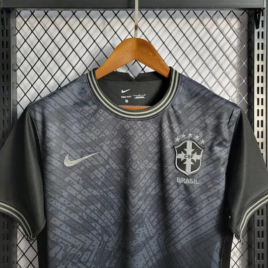Brasilien-Trikot Saison 2022 Sonderedition komplett schwarz