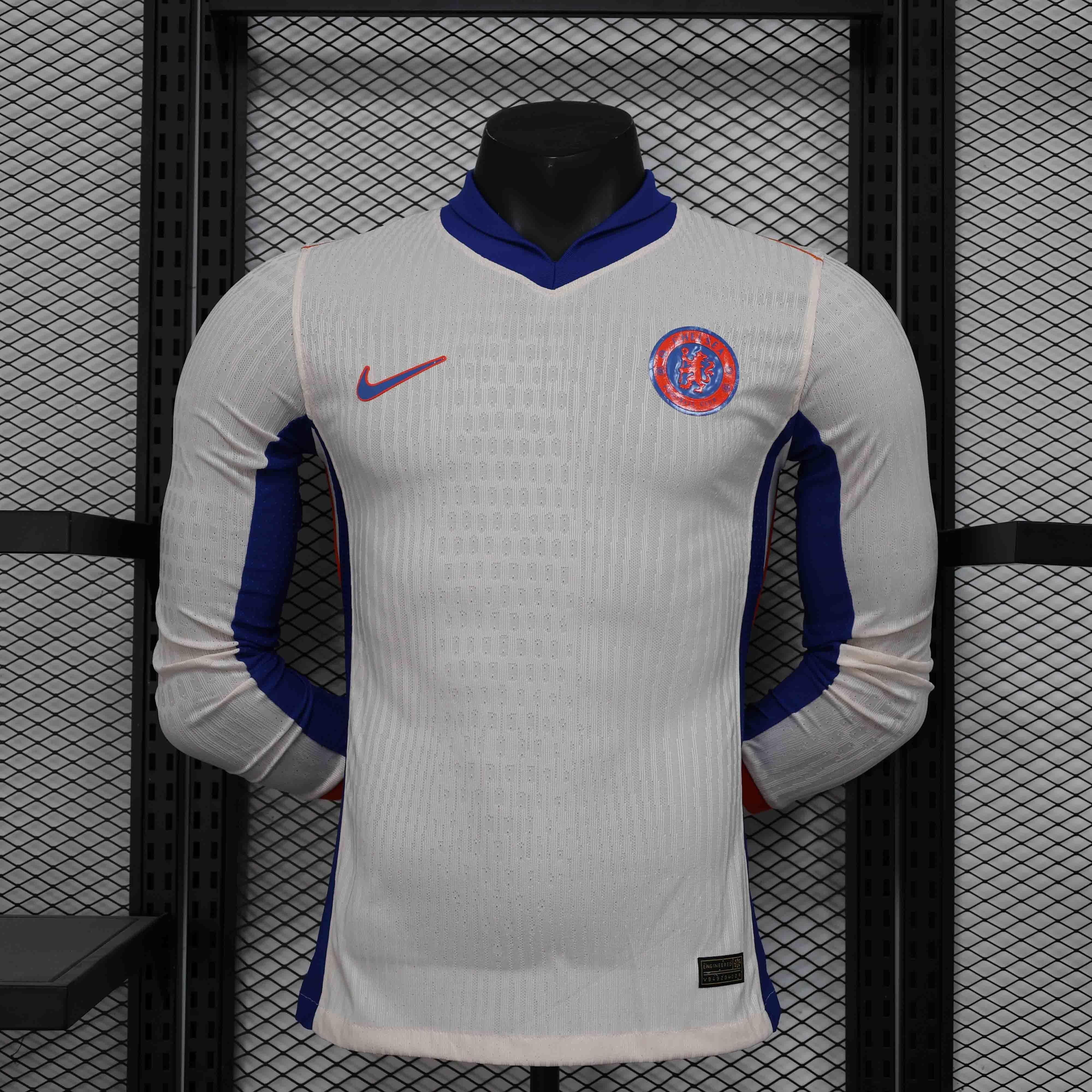 Chelsea Auswärtstrikot Langarm 2024-25