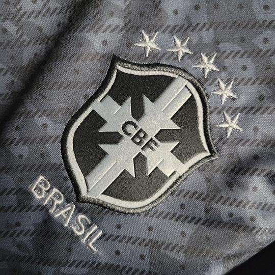Brasilien-Trikot Saison 2022 Sonderedition komplett schwarz