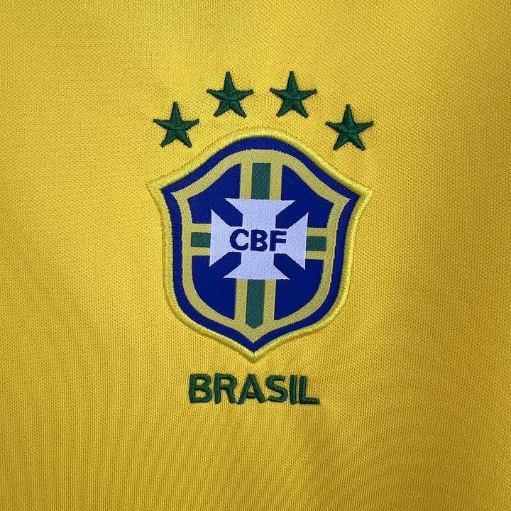 1997 retro Brazil football jersey