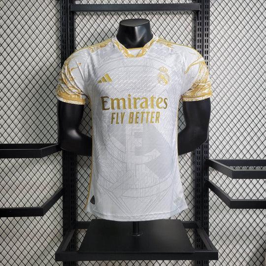 Real Madrid Trikot Saison 2023-2024 goldene Limited Edition