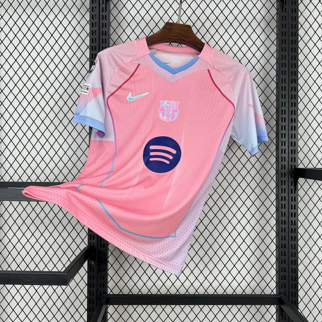 FC Barcelona Trikot Konzept Pink 2025-26