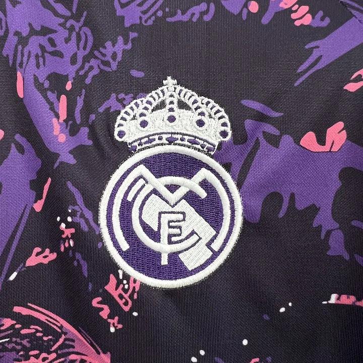 Real Madrid Concept Football Jersey Pink 2024-2025