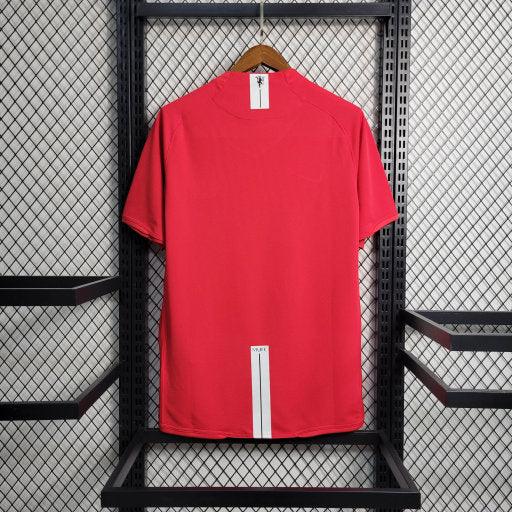 Retro Manchester United Home Shirt 2007-08