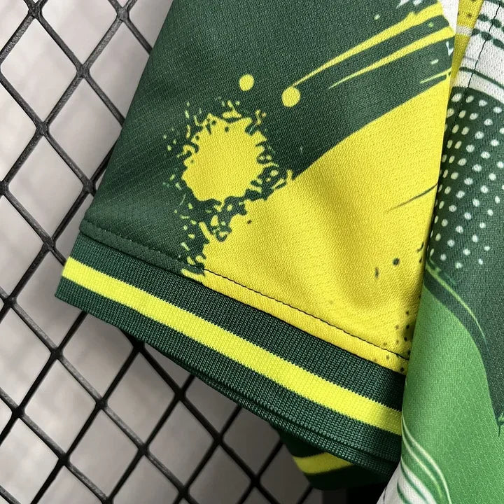 Brazil Concept Green Yellow Eagle 2024-25 Jersey