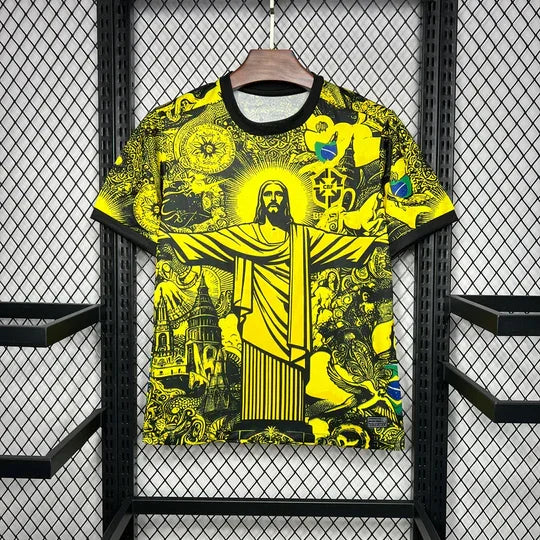 Brasilien Concept Trikot 2024 Gelb
