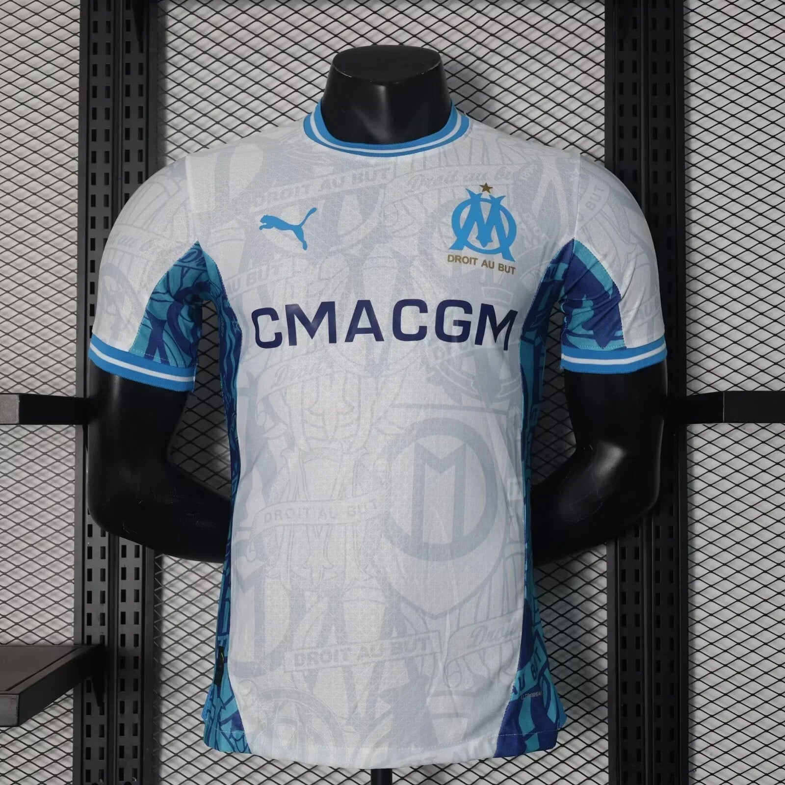 Marseille OM Home Concept Football Jersey 2024 2025