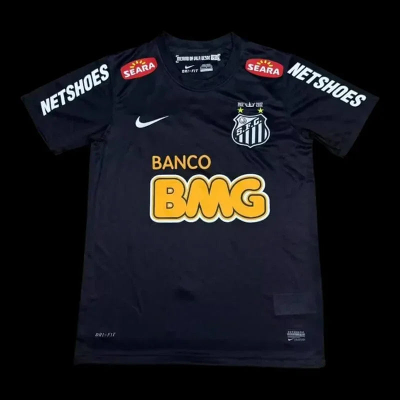 Santos Retro-Trikot Schwarz 11/12
