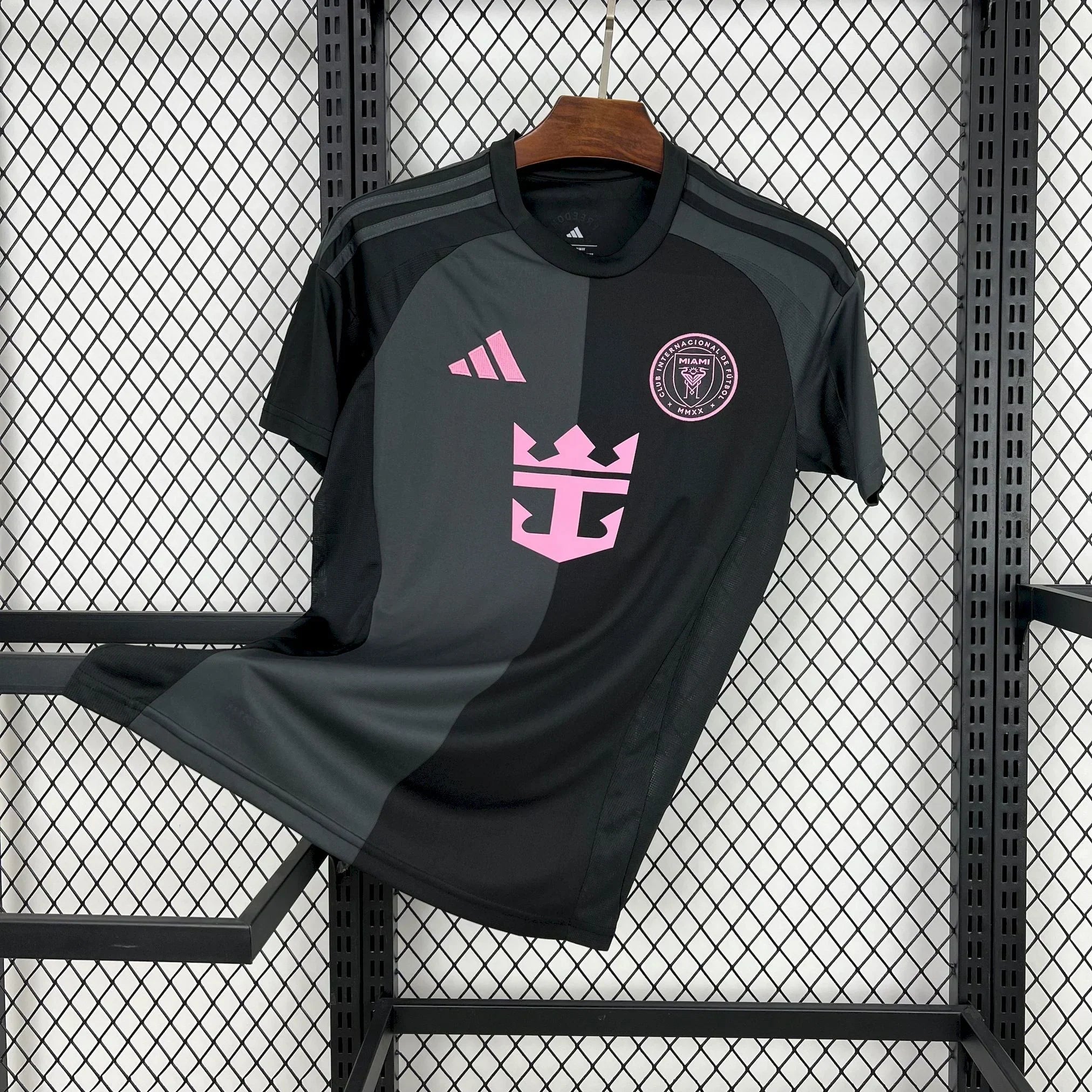 Inter Miami black football jersey 2025 2026