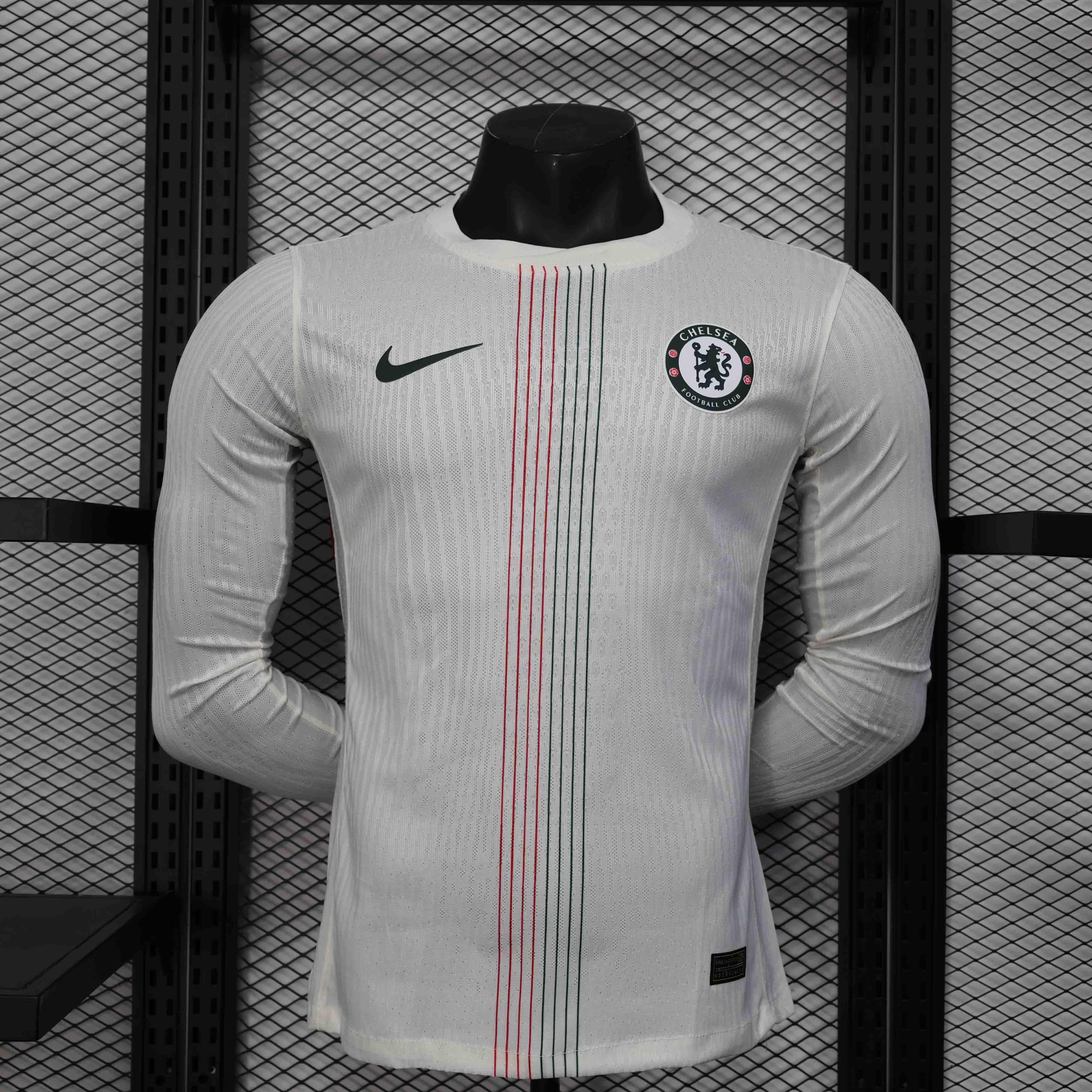 Chelsea Auswärtstrikot Langarm 2025-26