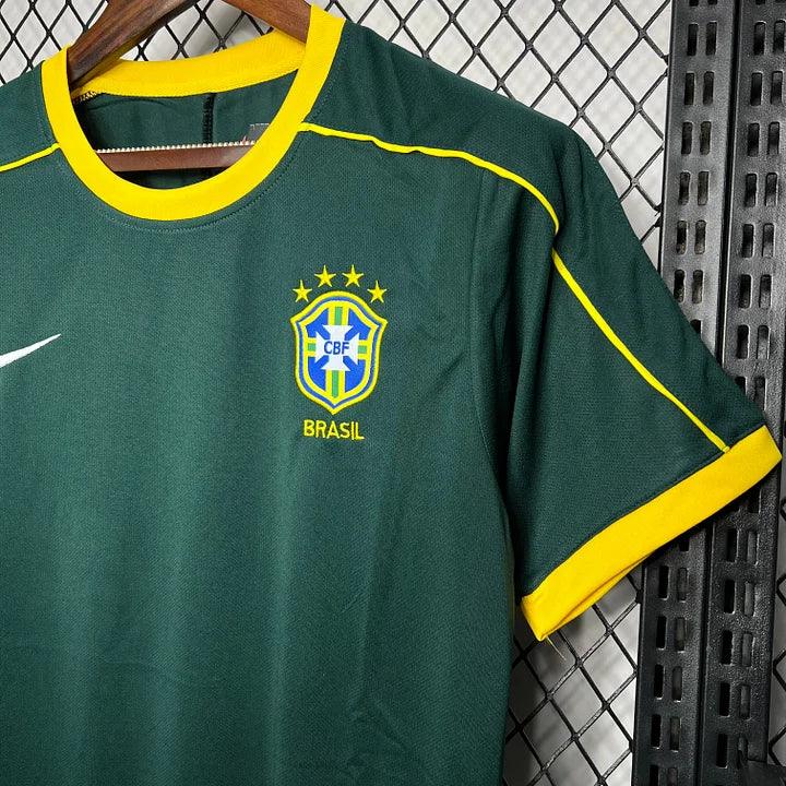 Brazil Retro 1998 Football Shirt