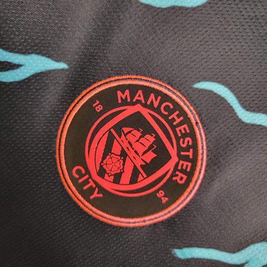 Manchester City Away Jersey 2023 2024 Long Sleeve