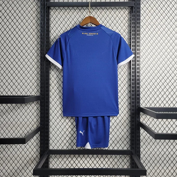 Olympique Marseille Auswärts Kinder-Set 2023 2024