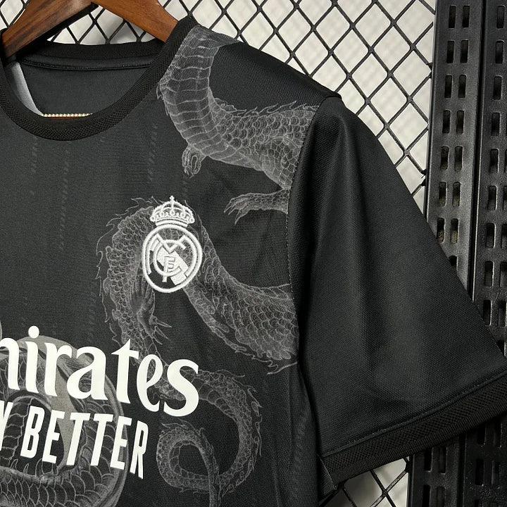 Real Madrid Football Jersey 2024 2025 Black