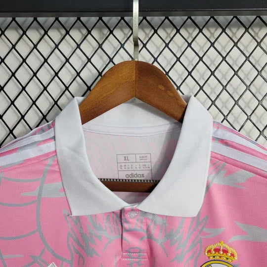 Real Madrid Trikot Saison 2023-2024 Sonderedition Pink Dragon