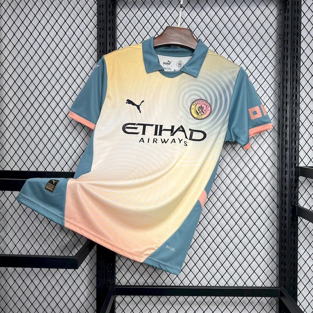 Manchester City Fußballtrikot 2024 2025 Fourth