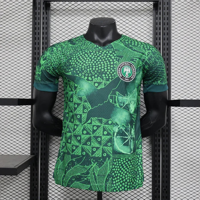 Nigeria Trikot Saison 2023-2024 Heimtrikot Spielerversion