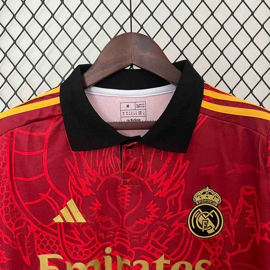 2024/25 Real Madrid Red Dragon Concept Jersey