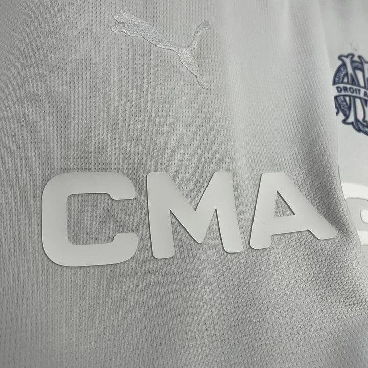 Olympique Marseille Fußballtrikot 125 Jahre 2024 2025 OM weiß