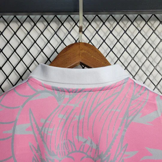 Real Madrid Trikot Saison 2023-2024 Sonderedition Pink Dragon