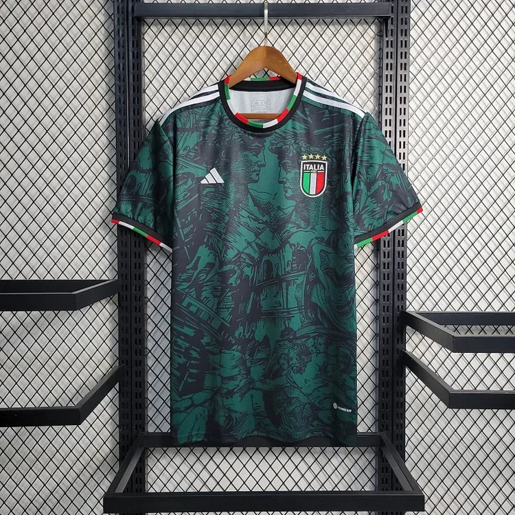 Italien-Trikot Saison 2023-2024 Sonderedition Grün