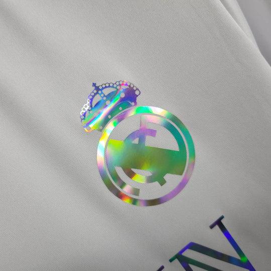 Real Madrid Fußballtrikot Balmain weiß 2023 2024