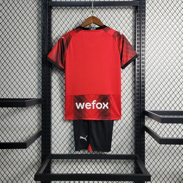 Kids' AC Milan Kit 2023 2024