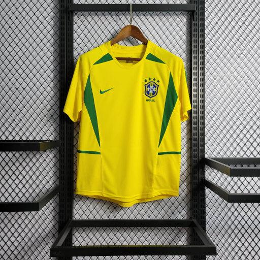 Brasilien Retro-Fußballtrikot 2002