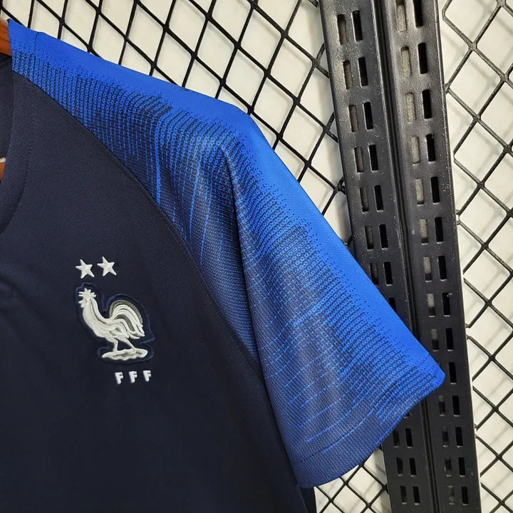 Frankreich Trikot Retro-Trikot 2018