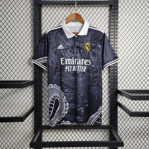 Real Madrid 2023-2024 season special edition black dragon jersey