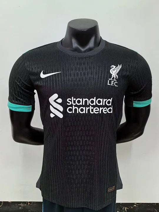 Liverpool Trikot Saison 2023-2024 Auswärts, Player-Version, komplett schwarz