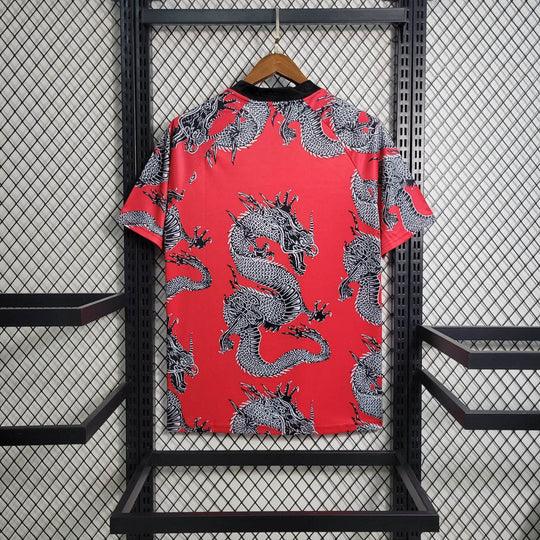 Manchester United Retro 2019 2020 Japan Dragon Football Jersey