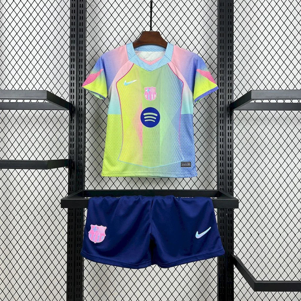 FC Barcelona Kinder-Trikot-Set Konzept 2025-26