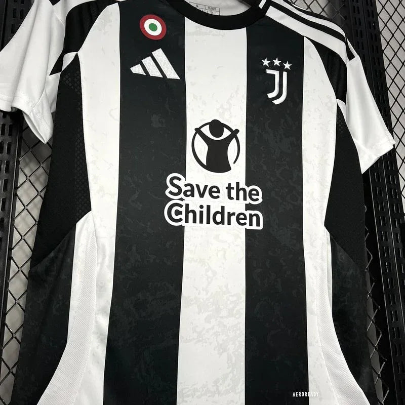 JUVENTUS HOME JERSEY WITH SPONSORS