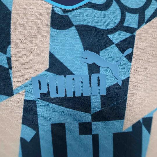 Manchester City Blue Retro Style Special Edition Shirt 24-25
