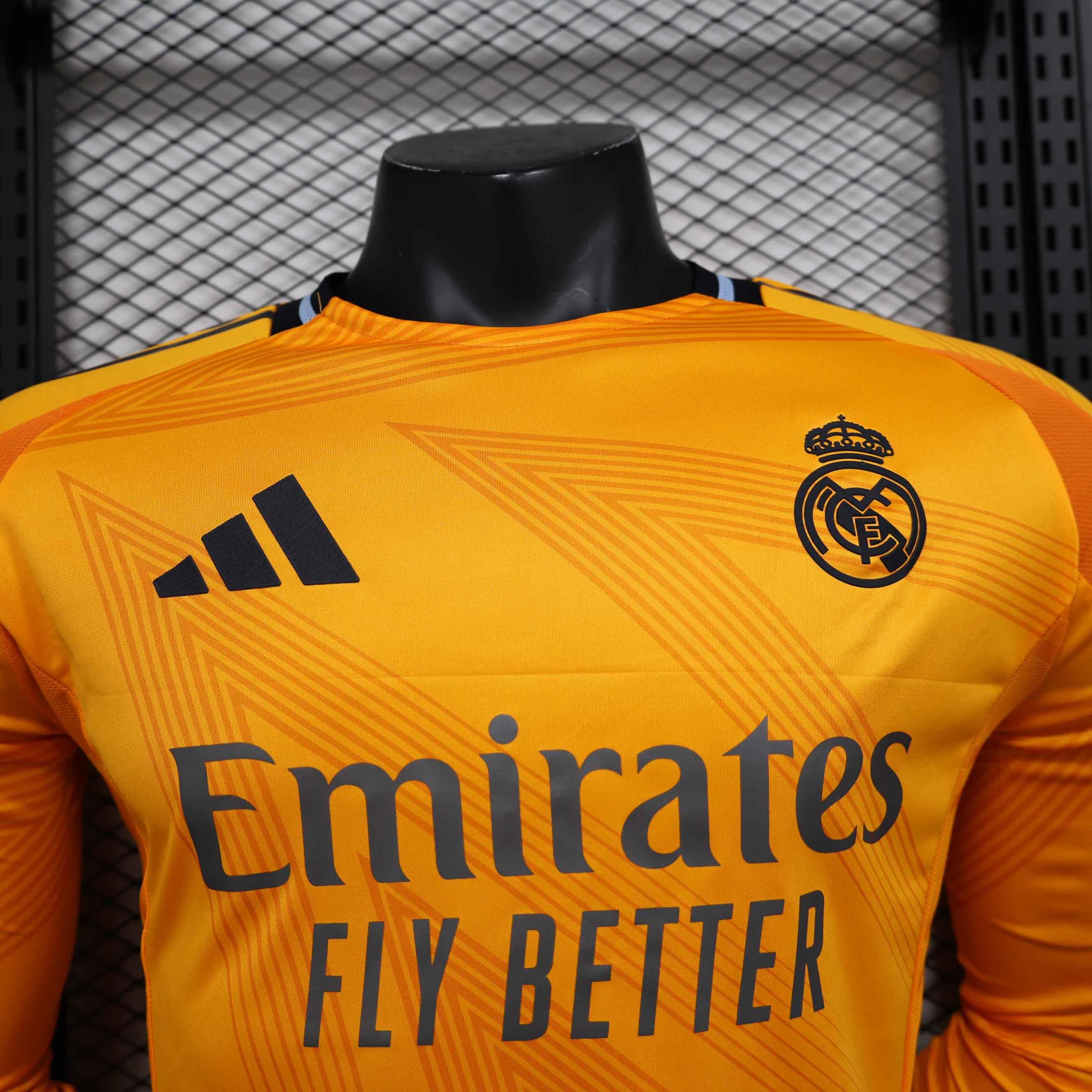 Real Madrid Langarmtrikot 24-25