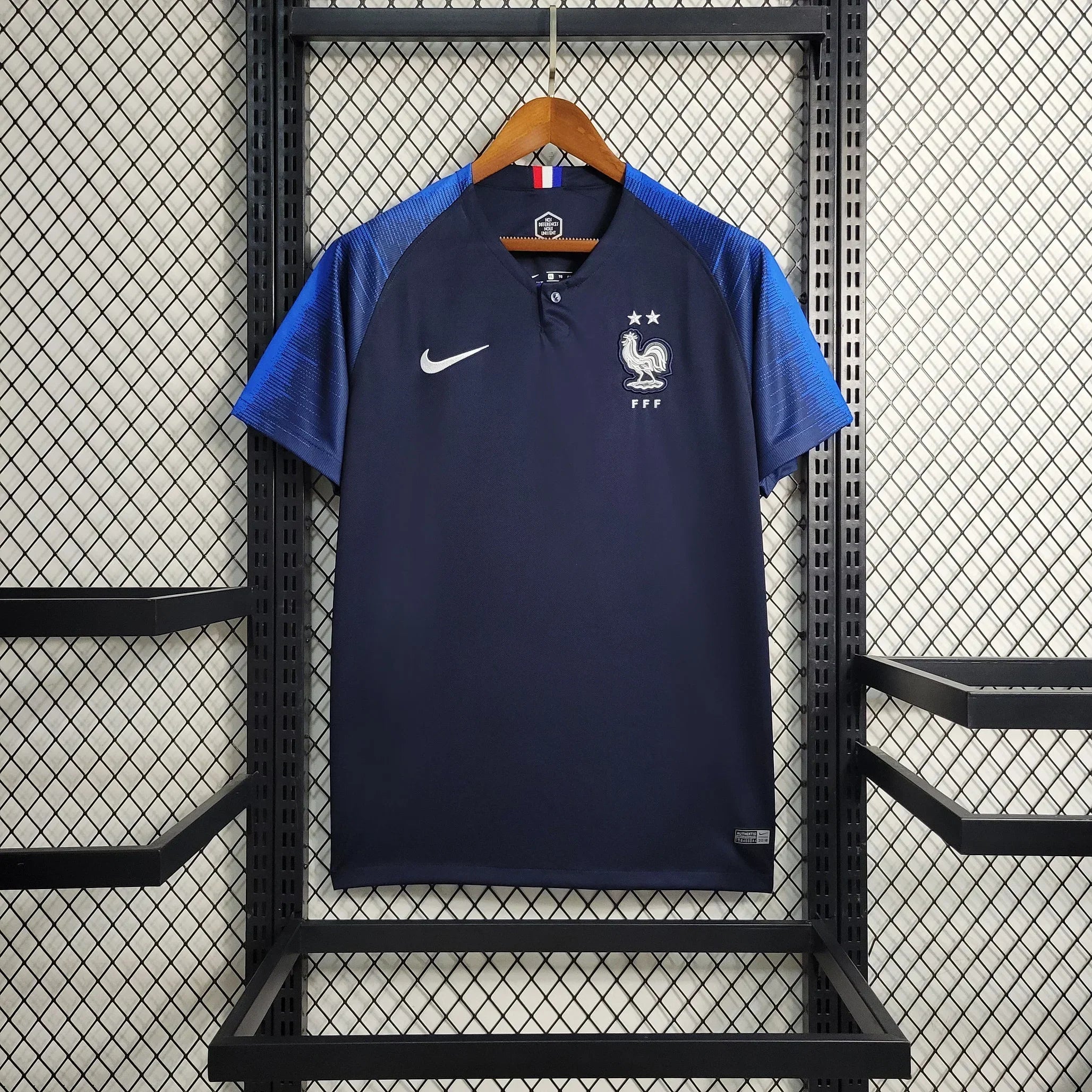 Frankreich Trikot Retro-Trikot 2018
