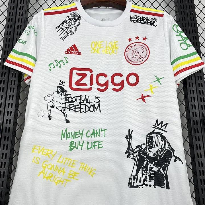 Ajax Amsterdam Bob Marley Fußballtrikot 2025 2026