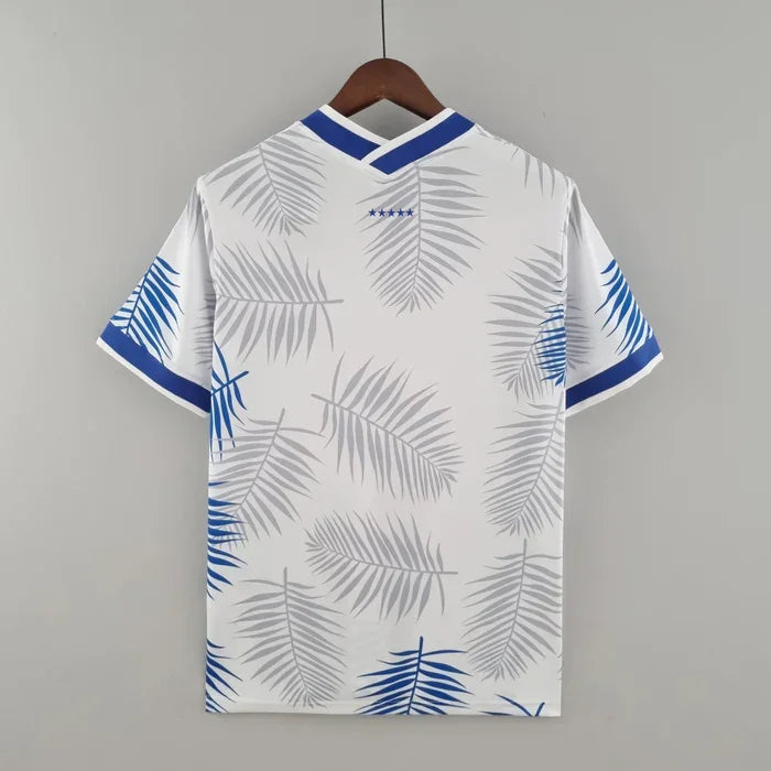 Brasilien-Trikot Saison 2022 Sonderedition weiß und blau