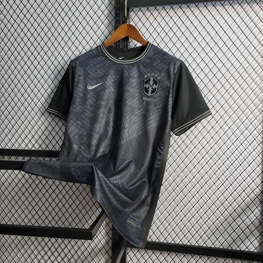 Brasilien-Trikot Saison 2022 Sonderedition komplett schwarz