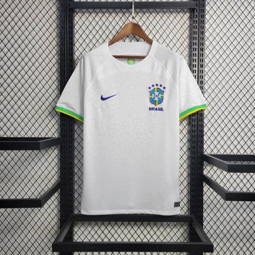 Brazil 22-23 White Leopard Jersey