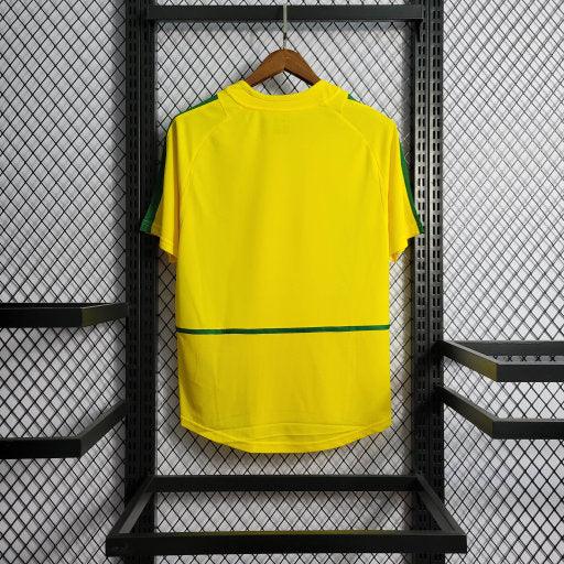 Brasilien Retro-Fußballtrikot 2002