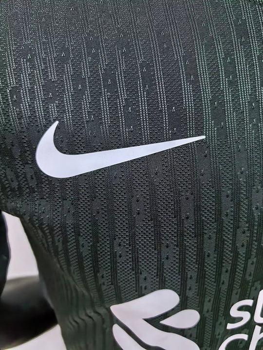 Liverpool Trikot Saison 2023-2024 Auswärts, Player-Version, komplett schwarz
